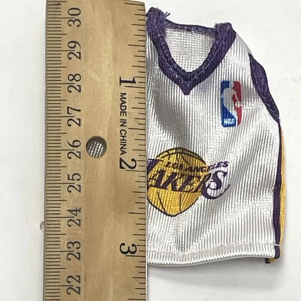 Los Angeles Lakers Rick Fox #17 NBA Basketball Jersey‎ - Fits 12